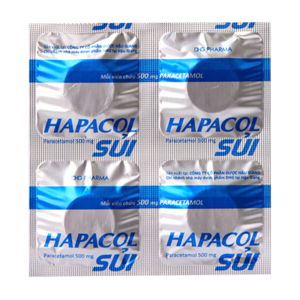 Hapacol 500 sủi - 2