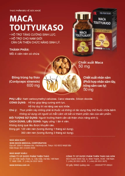 Maca Toutyukaso Nhật - Thiên Thảo - 2