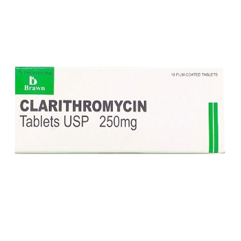 Clarithromycin 250 - ấn - 1
