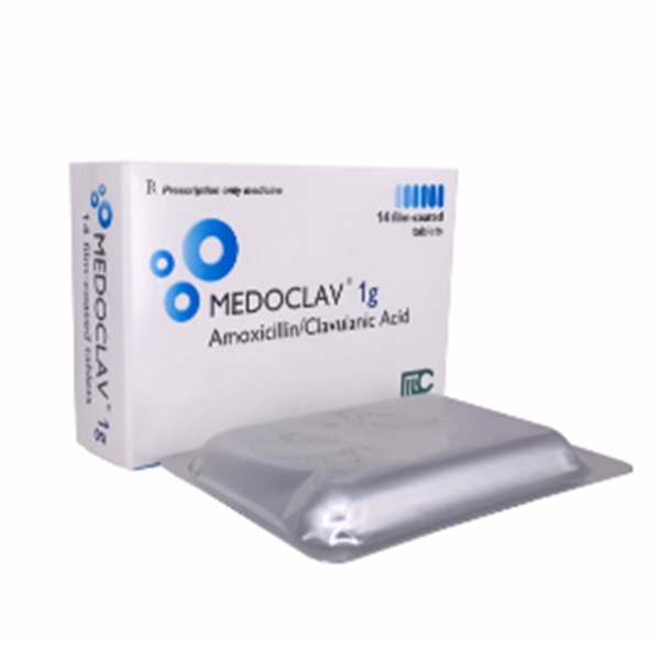 Ảnh của Medoclav 1g ( hộp 2*7 viên )