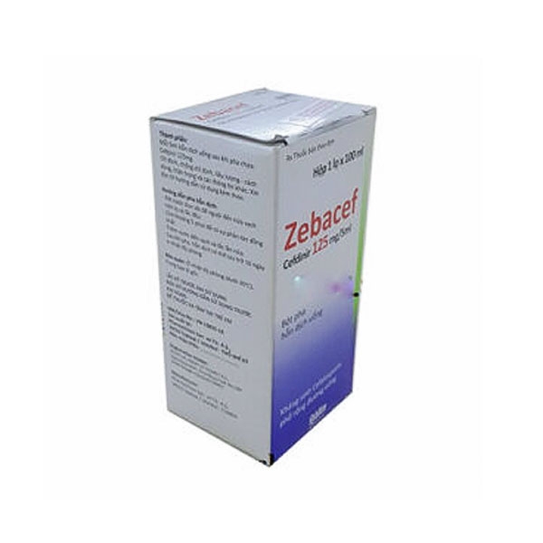 Ảnh của Zebacef 125mg/5ml SR 