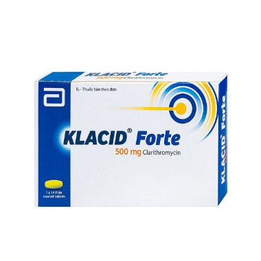 Ảnh của Klacid Forte 500 ( H 1*14 viên )-( Clarithromycin )