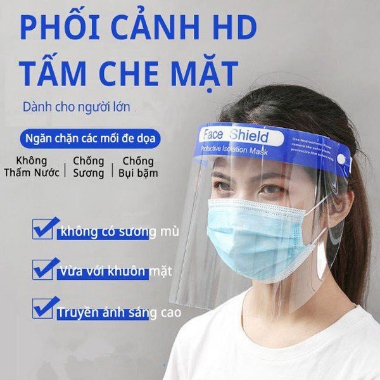 Kính chắn giọt bắn Face shield - 1