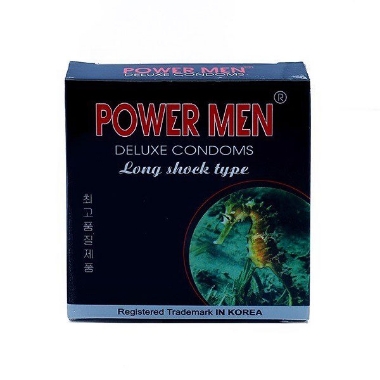 Ảnh của Bao cao su Powermen Cá ngựa (hộp 3 cái)