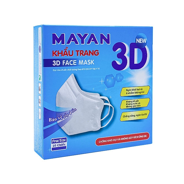 Ảnh của Khẩu trang Mayan 3D Mask NL- bịch 5 cái