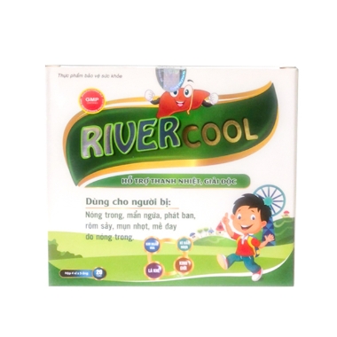 Ảnh của River Cool thanh nhiệt ,giải độc,mát gan ( Hộp 4 vỉ x 5 ống ) - Khang Vinh