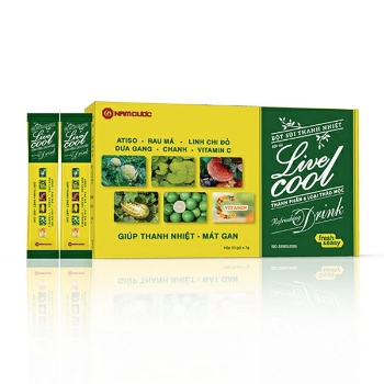 Bột sủi Livecool - hương dưa gang - 1