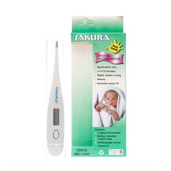Nhiệt kế điện tử Sakura - 2