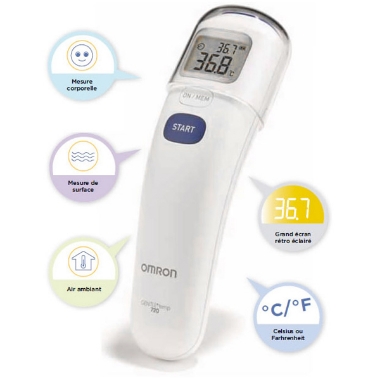 Nhiệt độ bắn trán OMRON MC - 720 - 1
