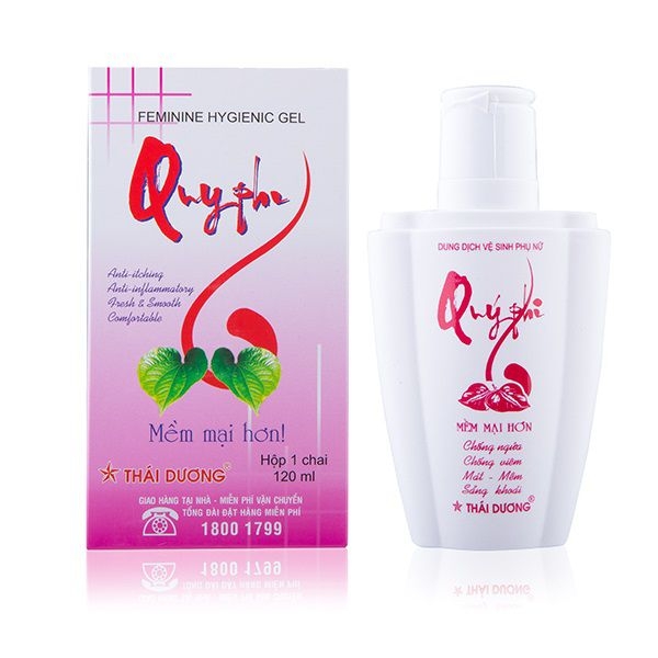 Ảnh của Dung dịch vệ sinh phụ nữ Quý Phi chai 120ml Sao Thái Dương