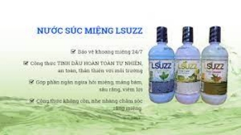 Ảnh của Nước Súc Miệng Lsuzz Green chai 550ml