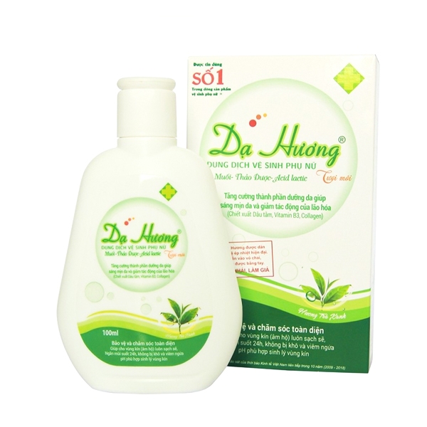 Ảnh của Dung dịch vệ sinh phụ nữ Dạ hương trà xanh -chai 100ml