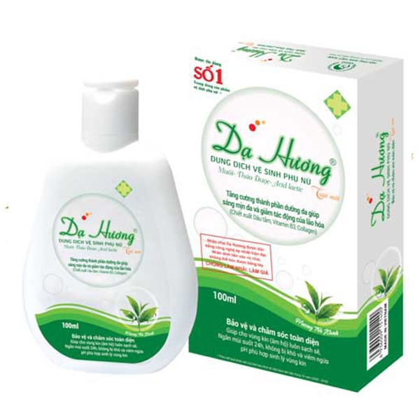 Ảnh của Dung dịch vệ sinh phụ nữ Dạ hương trà xanh -chai 100ml