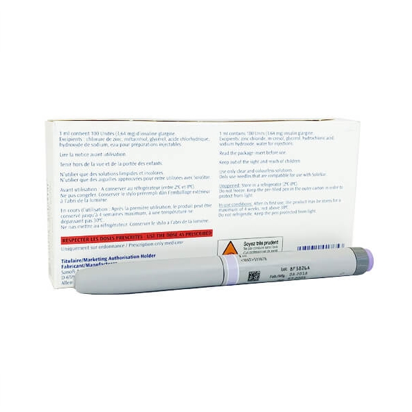 Lantus SoloStar - bút tiêm tiểu đường - 3