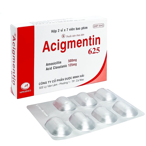 Acigmentin 625 Minh Hải - 2