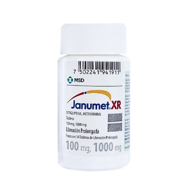 Janumet XR 100mg/1000mg- 1