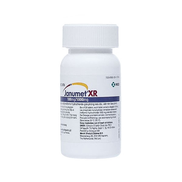 Janumet XR 100mg/1000mg- 2