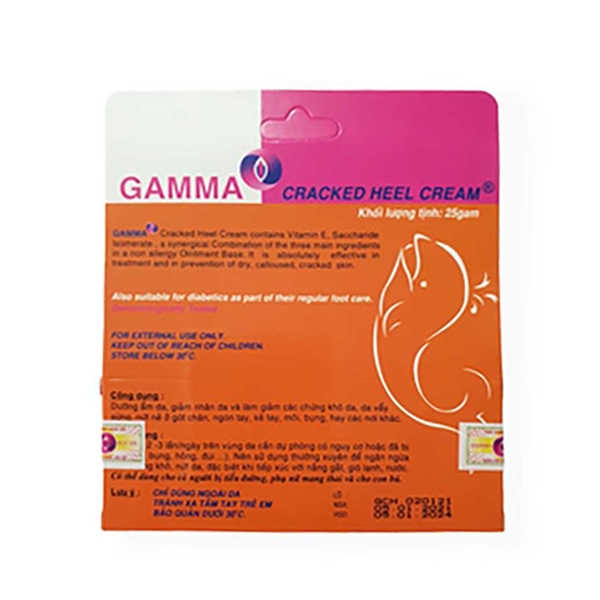 Gamma cracked heel - 4