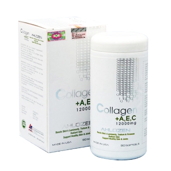 Ảnh của Collagen AEC Gold 12000mg Mỹ hộp 180 viên