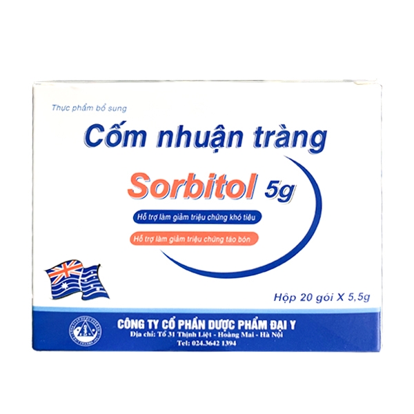 Ảnh của Cốm nhuận tràng Sorbitol gói 5g