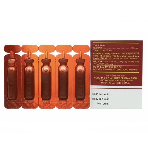Ảnh của A.t Ibuprofen Syrup 100Mg An Thiên