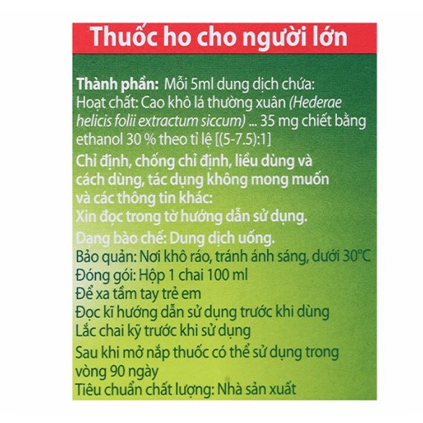 Prospan forte (SKX) - chai 100ml - 5