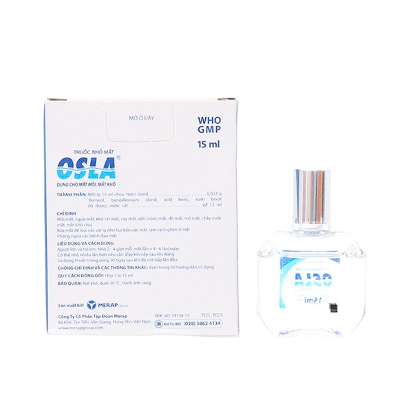 Ảnh của Nhỏ mắt Osla ( Lọ 15 ml )