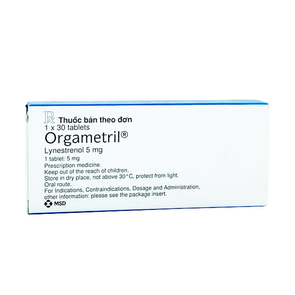 Ảnh của Orgametril ( H 1*30 viên )