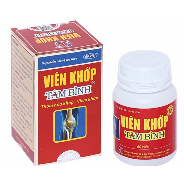 Ảnh của Viên khớp tâm bình ( Lọ 60 viên )