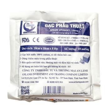 Gạc phẫu thuật 10*10 - 1