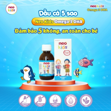 Ảnh của Neo Kids Omega 3 DHA - Dầu Cá Chuẩn IFOS