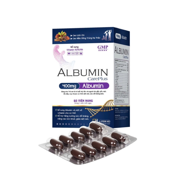 Ảnh của Viên uống Albumin Care Plus bồi bổ sức khỏe 60 viên