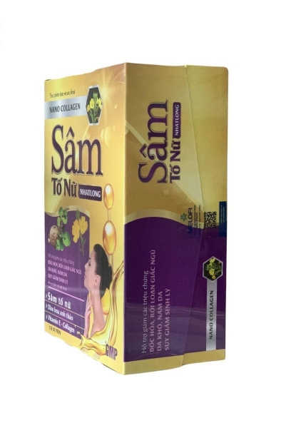 Ảnh của Viên uống Sâm tố nữ Nhất Long cải thiện nội tiết nữ Hộp 30 viên