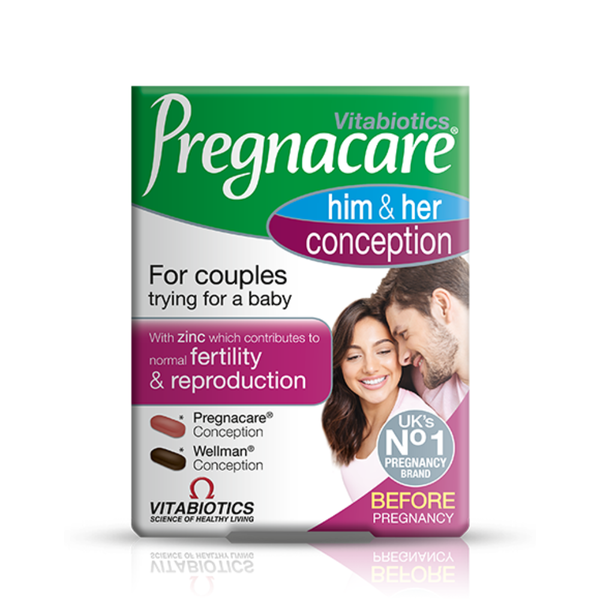 Ảnh của [HÀNG NHẬP KHẨU] Viên uống tăng khả năng thụ thai Pregnacare Him& Her Conception