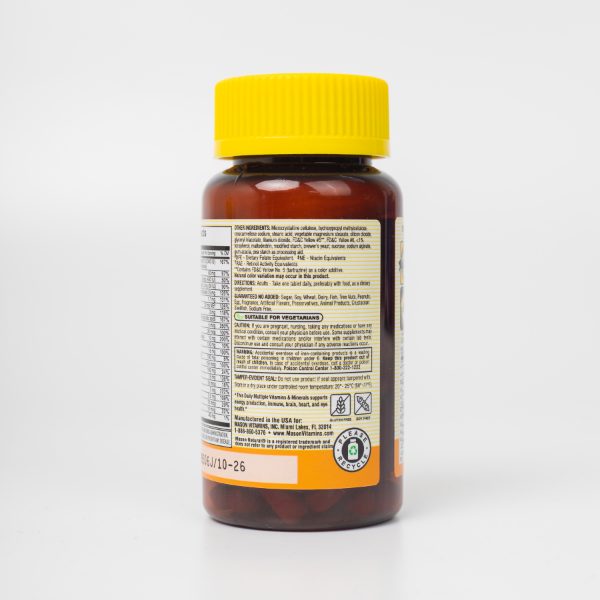 Ảnh của Mason Natural Daily Multiple Vitamins khoáng chất sức khỏe (Lọ 60 viên)