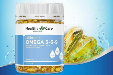 Ảnh của [HÀNG NHẬP KHẨU] Viên uống Healthy Care Ultimate Omega 3-6-9 hỗ trợ tim mạch và thị lực (200 viên)