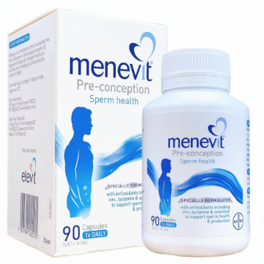 Ảnh của Viên uống tăng cường sinh lực cho nam giới Menevit (90 viên)