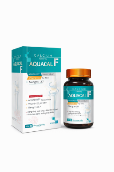Ảnh của Aquacal F Canxi Hữu Cơ Hỗ Trợ Xương Khỏe (Lọ 30 viên)