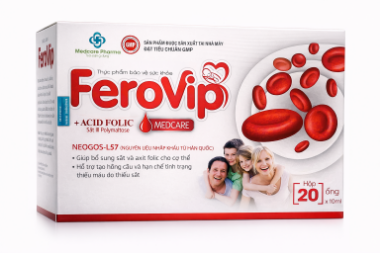 Ảnh của Ferovip Medcare – Siro bổ sung sắt  Hộp 20 ống