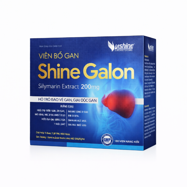 Ảnh của Shine Galon hỗ trợ bảo vệ gan giải độc  Hộp 100 viên