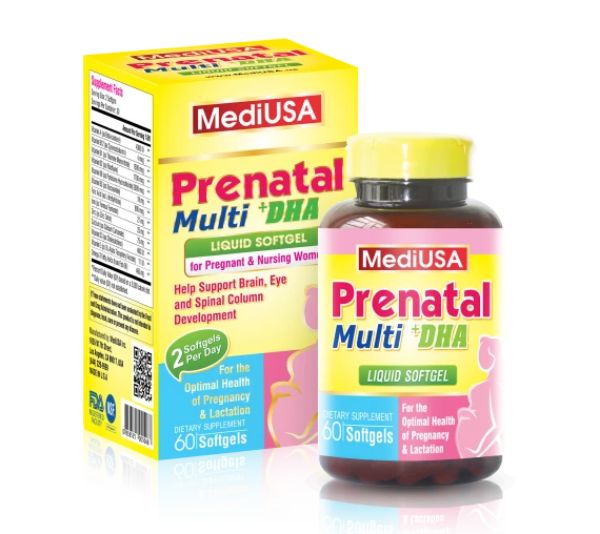 Ảnh của Viên uống bổ sung vitamin PRENATAL MULTI + DHA - 60 viên