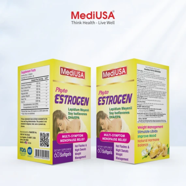 Ảnh của Viên uống cân bằng nội tiết  PHYTO ESTROGEN - 60 viên