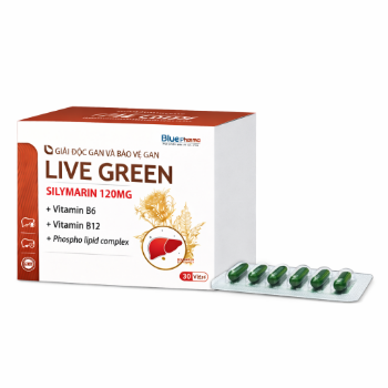 Ảnh của Viên uống Live Green hỗ trợ giải độc gan (hộp 60 viên)