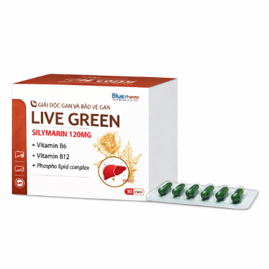 Ảnh của Viên uống Live Green hỗ trợ giải độc gan (hộp 60 viên)