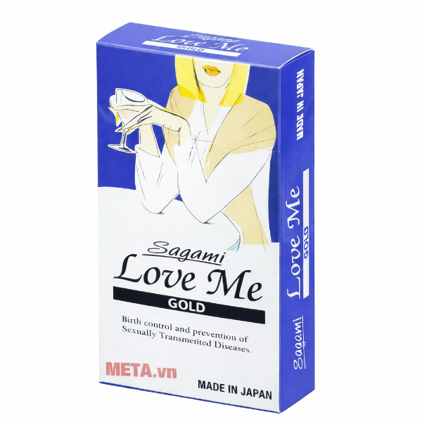 Ảnh của Bao cao su Sagami Love Me Gold – Hộp 10 chiếc siêu mỏng