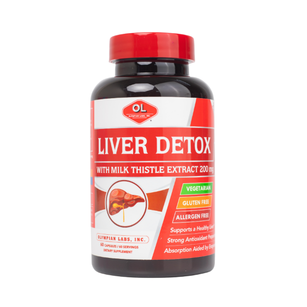 Ảnh của [HÀNG NHẬP KHẨU] Viên uống Olympian Labs Liver Detox giải độc gan (60 viên)