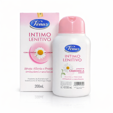 Ảnh của Dung dịch vệ sinh Venus Intimo Lenitivo hoa cúc La Mã nhập khẩu ITALIA  (Chai 200ML)