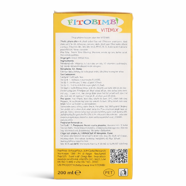 Ảnh của FITOBIMBI Vitemix 200ml - Siro bổ sung vitamin cho trẻ