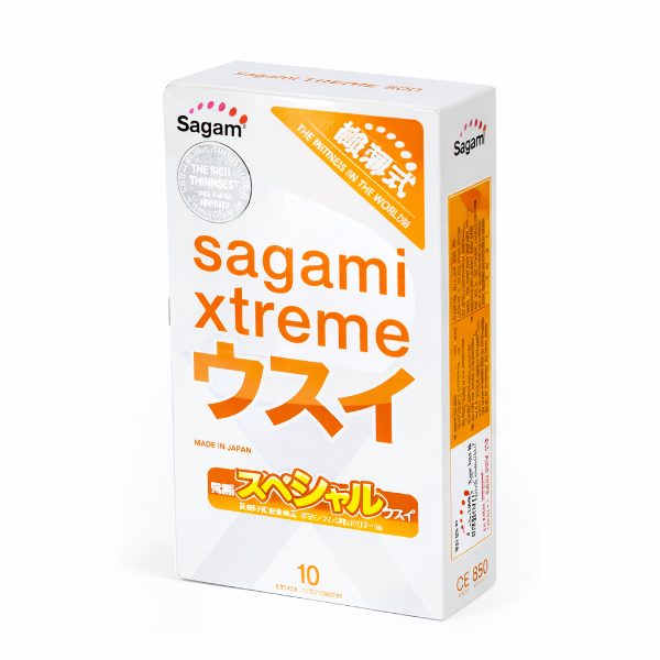 Ảnh của Bao cao su Sagami Xtreme Super Thin 0.03mm hộp 10 chiếc