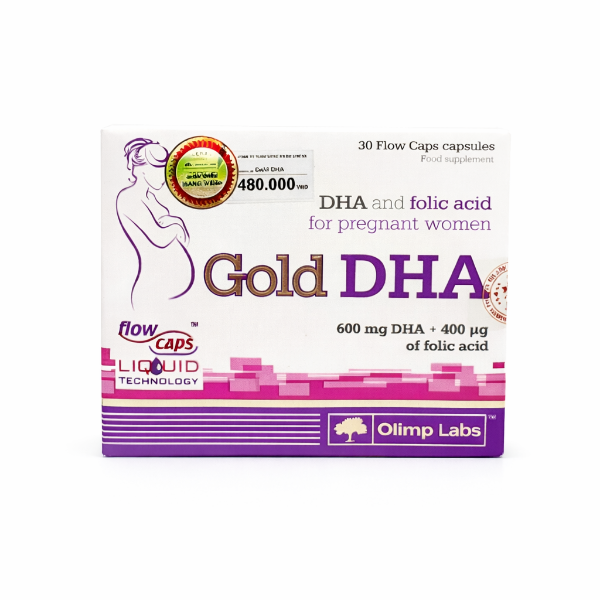 Ảnh của Viên uống Gold DHA Bổ Sung DHA Cho Bà Bầu 30 Viên
